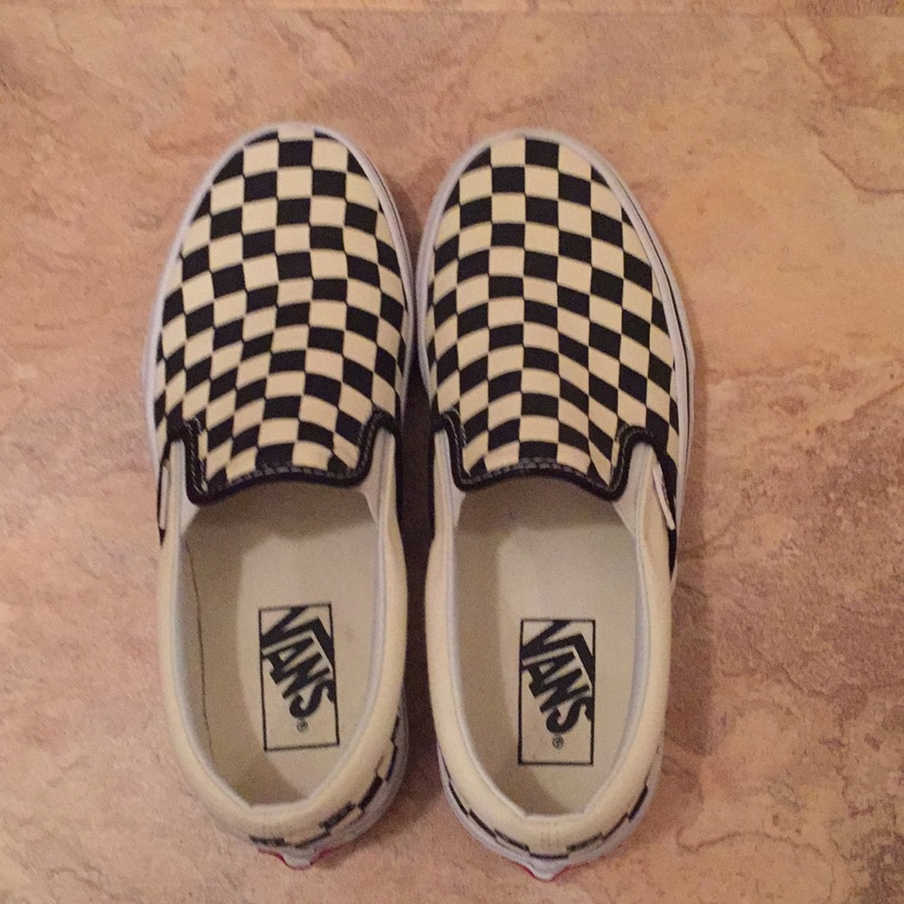 Vans slip on sneakers